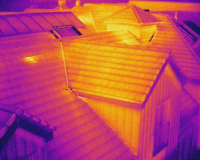 Thermal Imaging Roof Survey Image Chelmsford